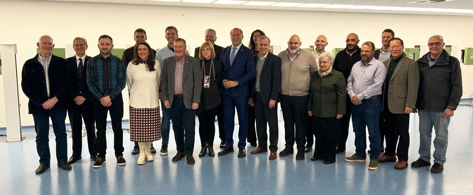 Cassio Rippel na reunião do Comite Tecnico da ISSF