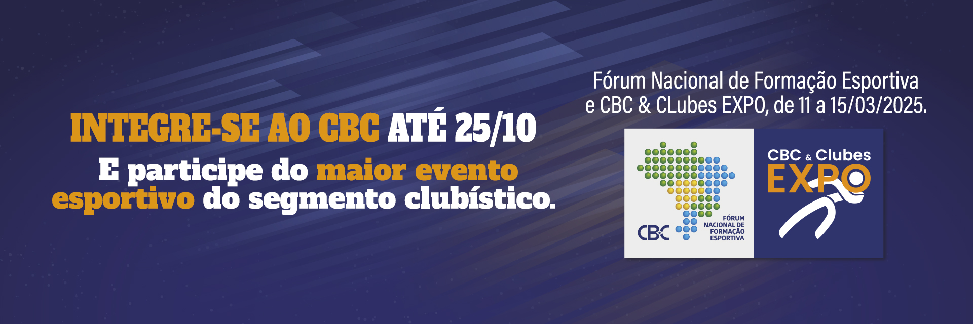 Faça parte do CBCLUBES