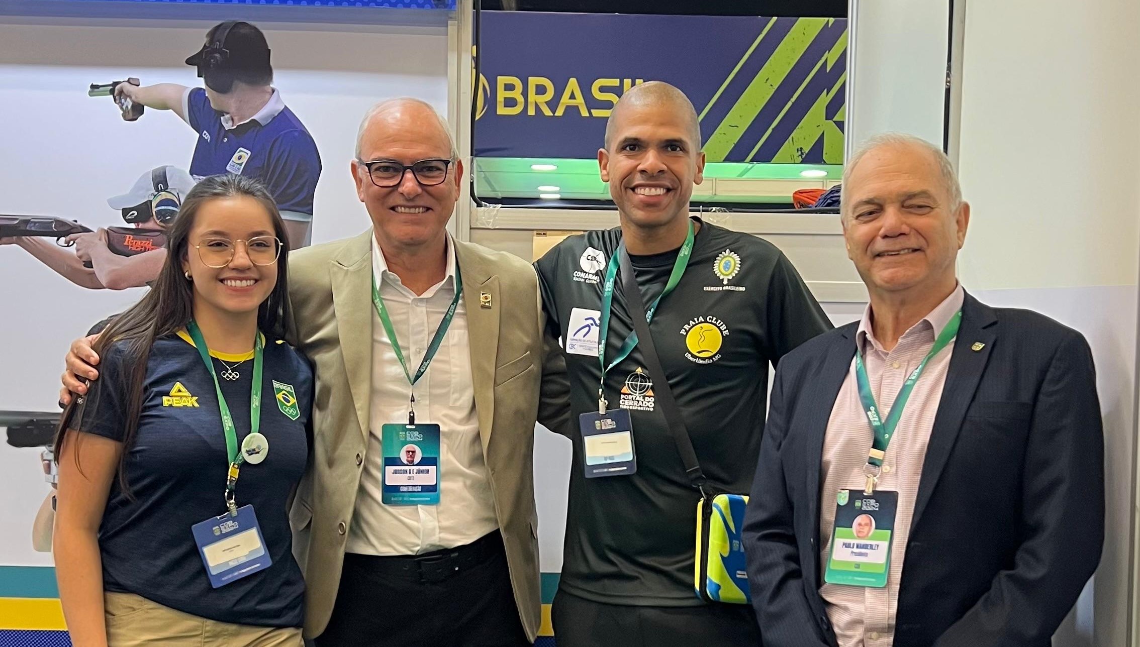 Geovana, Jodson, Chateaubrian e Paulo Wanderley