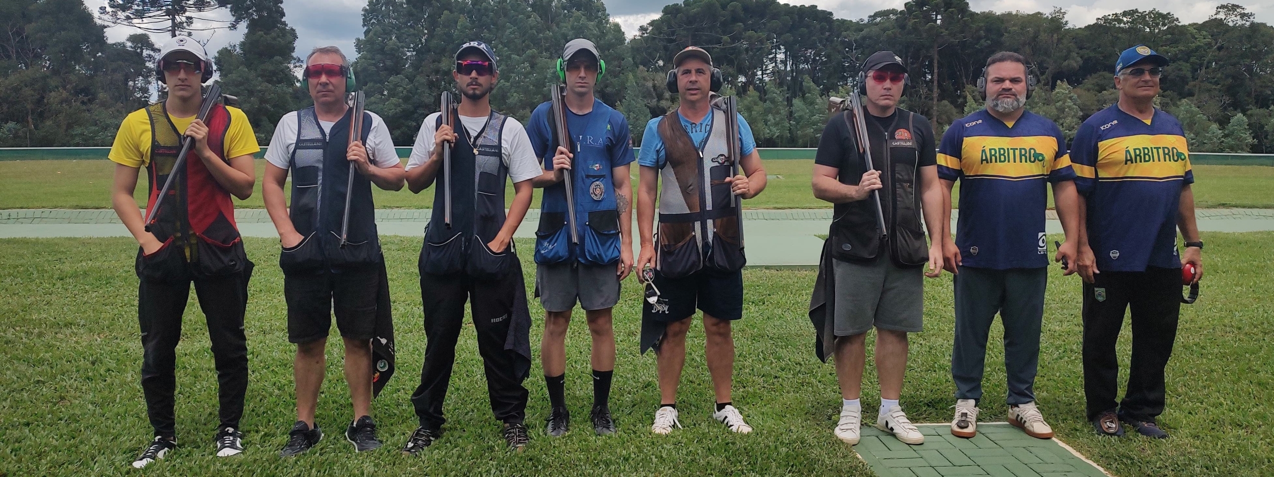 Os seis melhores do Brasileiro de Tiro ao Prato